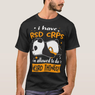 Ondersteuning voor RSD CRPS Awareness Giften T-shirt