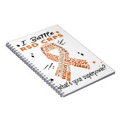Ondersteuning voor RSD CRPS Warrior-cadeautjes Notitieboek (Rechterzijde)