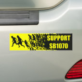 Ondersteuning voor SB1070 - Ondersteuning voor Ari Bumpersticker (Op auto)
