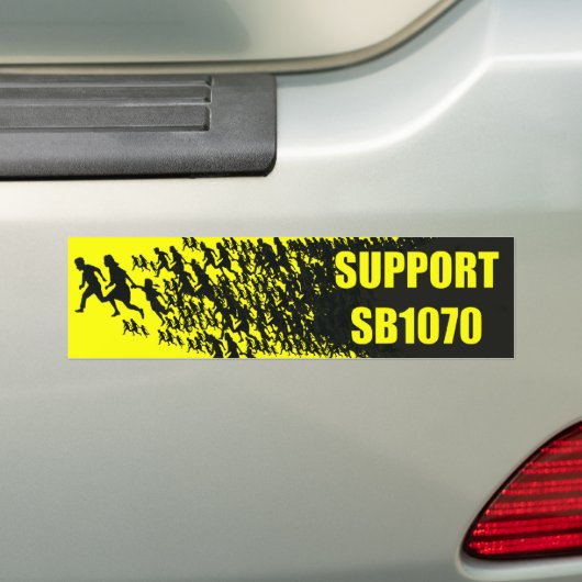 Ondersteuning voor SB1070 - Ondersteuning voor Ari Bumpersticker (Op auto)
