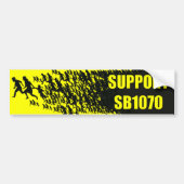 Ondersteuning voor SB1070 - Ondersteuning voor Ari Bumpersticker (Voorkant)