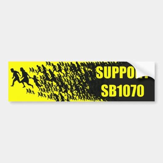 Ondersteuning voor SB1070 - Ondersteuning voor Ari Bumpersticker (Voorkant)