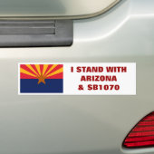 Ondersteuning voor SB1070, ondersteuning voor Ariz Bumpersticker (Op auto)