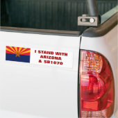 Ondersteuning voor SB1070, ondersteuning voor Ariz Bumpersticker (Op Truck)