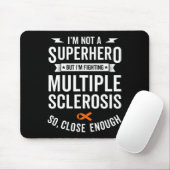 Ondersteuning voor Sclerosis Warrior Survivor Muismat (Met muis)