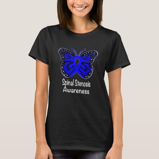 Ondersteuning voor Spinale Stenose-bewustzijn Warr T-shirt (Voorkant)