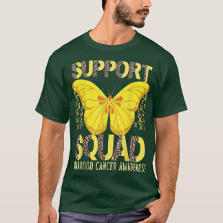 Ondersteuning voor Squad Childhood Cancer Awarenes T-shirt
