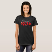 Ondersteuning voor Squad Substance Abuse Awareness T-shirt (Voorkant volledig)