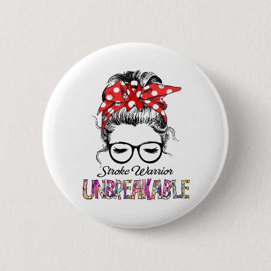 Ondersteuning voor streeksensibilisering ronde button 5,7 cm (Voorkant)