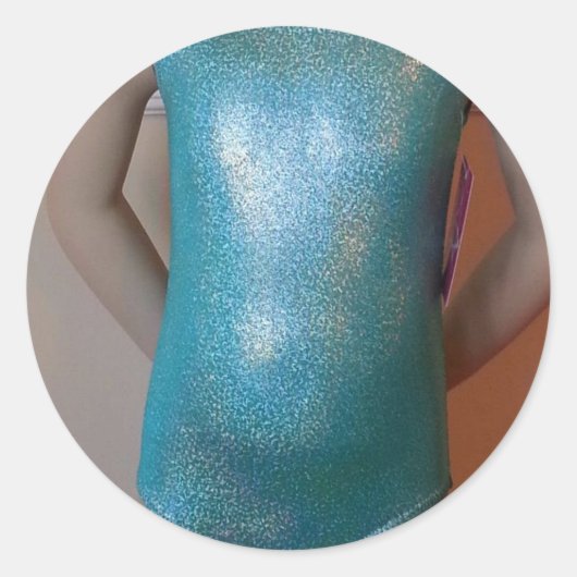 Ondersteuning voor Thy Gymnast Ronde Sticker (Voorkant)