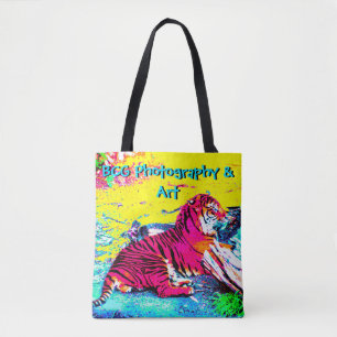 Ondersteuning voor Tiger Bright Special Edition BC Tote Bag