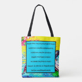 Ondersteuning voor Tiger Bright Special Edition BC Tote Bag (Achterkant)