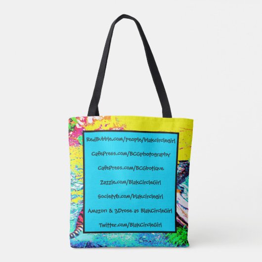 Ondersteuning voor Tiger Bright Special Edition BC Tote Bag (Achterkant)