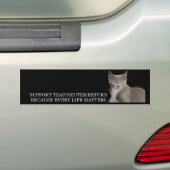 Ondersteuning voor TNR Bumpersticker (Op auto)
