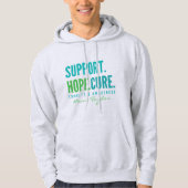 ondersteuning voor tourette Aangepaste naam Pullov Hoodie (Voorkant)