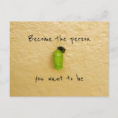 ondersteuning voor transformatie-metamorfoseverand briefkaart (Voorkant)