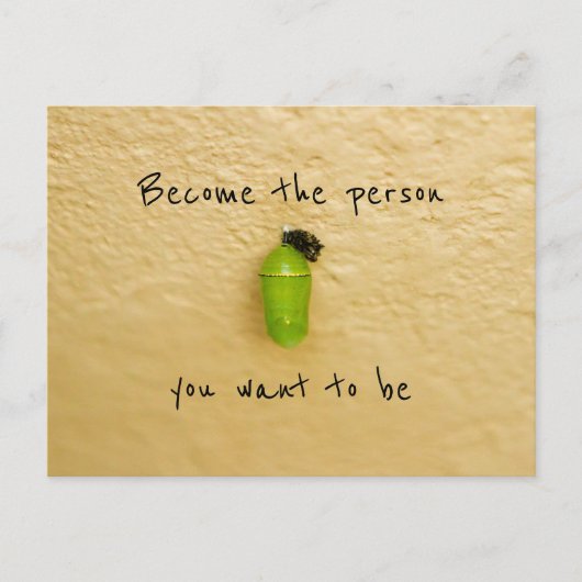 ondersteuning voor transformatie-metamorfoseverand briefkaart (Voorkant)