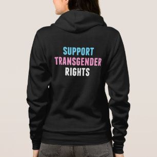 Ondersteuning voor transgenderrechten hoodie