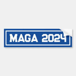 Ondersteuning voor Trump MAGA 2024 Bumpersticker