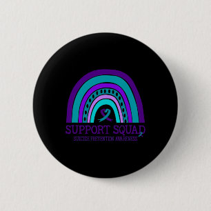 Ondersteuning voor vierkant ondersteunen regenboog ronde button 5,7 cm