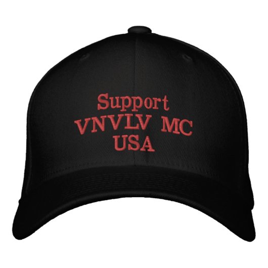 Ondersteuning voor VNVLV MC USA Embroing Pet (Voorkant)