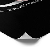  ondersteuning voor White Ribbon Support Lung Canc Poster (Hoek)