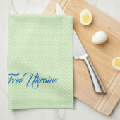 Ondersteuning voor  zonnebloem en vlinder Oekraïne Theedoek (Quarter Fold)