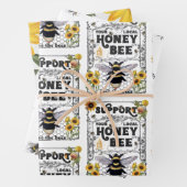 Ondersteuning Your Local HoneyBee - Wrapping Paper (In situ)