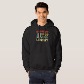 Ondersteuning Your Local Library Bookworm Hoodie (Voorkant volledig)