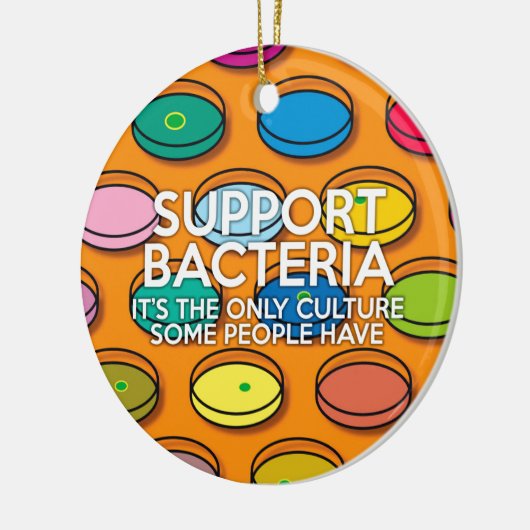 ONDERSTEUNINGSBACTERIA KERAMISCH ORNAMENT (Links)