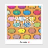 ONDERSTEUNINGSBACTERIA STICKER (Vel)