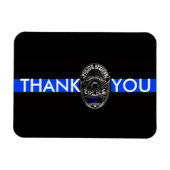 ONDERSTEUNINGSBELEID DANK U DANK BLAUWE LIJN MAGNE MAGNEET (Horizontaal)