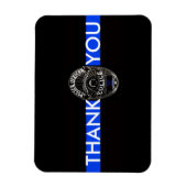 ONDERSTEUNINGSBELEID DANK U DANK BLAUWE LIJN MAGNE MAGNEET (Verticaal)