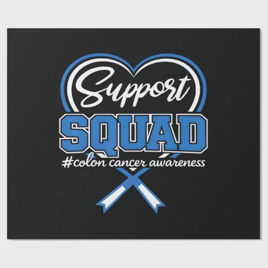 Ondersteuningsteam Colon Cadeaupapier (Vlak)