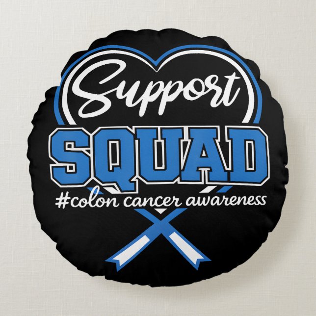 Ondersteuningsteam Colon Rond Kussen (Voorkant)