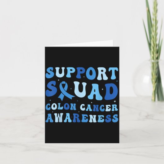 Ondersteuningsteam Colorectale Darmkanker Bewustzi Kaart (Voorkant)