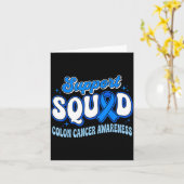 Ondersteuningsteam Colorectale Darmkanker Bewustzi Kaart (Gele Bloem)