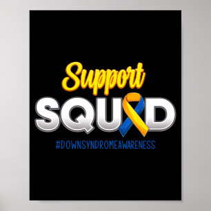 Ondersteuningsteam Downsyndroom Bewustzijn T21 Hoo Poster