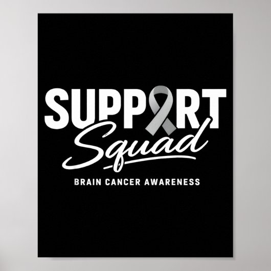 Ondersteuningsteam hersenkanker bewustzijn maand 2 poster (Voorkant)
