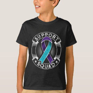 Ondersteuningsteam Lint Suicidepreventie bewustzij T-shirt