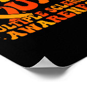 Ondersteuningsteam multiple sclerose bewustzijn ms poster (Hoek)