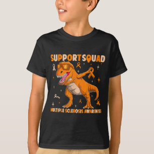 Ondersteuningsteam multiple sclerose ms bewustzijn t-shirt
