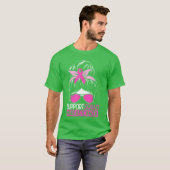 Ondersteuningsteam Rommelige Knot Roze Krijger Bew T-shirt (Voorkant volledig)