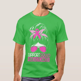 Ondersteuningsteam Rommelige Knot Roze Krijger Bew T-shirt