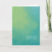 Ondersteunt lege Kaart (Voorkant)