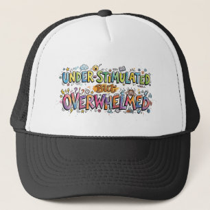 Onderstimulatie Maar Overweldigd Grappige Doodle Trucker Pet