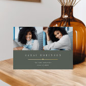 Onderstreept Folie | Aankondiging foto-Afstuderen