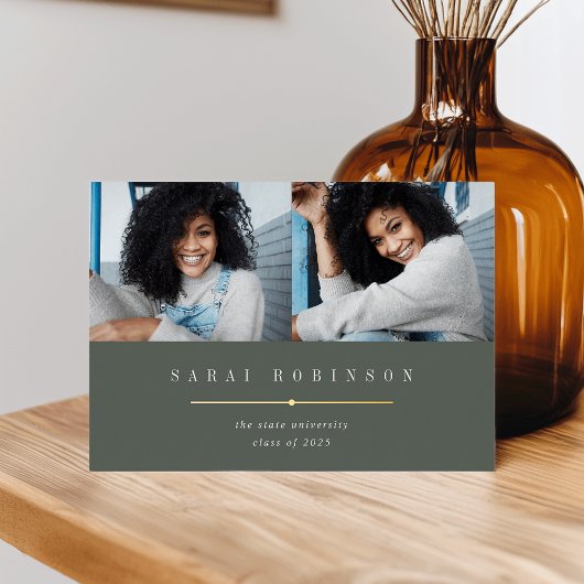 Onderstreept Folie | Aankondiging foto-Afstuderen