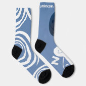 Onderstreept Sokken [V4] (Rechts)