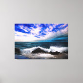 Onderstroom Zee Canvas Afdruk (Voorkant)